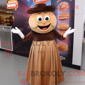 Brown Clam Chowder maskot...