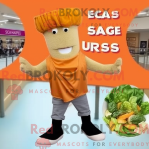 Orangefarbener...