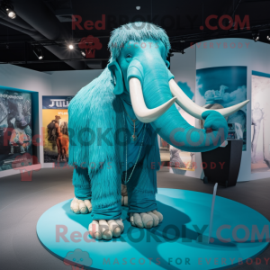 Figura de máscara de mamute...