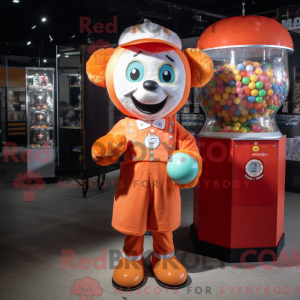Orange Gumball Machine...