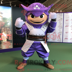 Lavendel Samurai maskot...