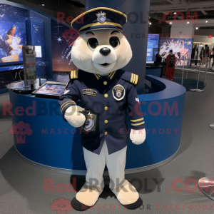Navy Cod mascot costume...