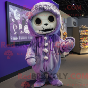 Lavender Skull maskot...