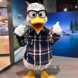 Navy gæs maskot kostume...