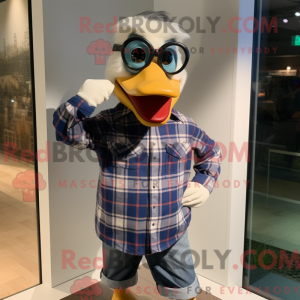 Navy gæs maskot kostume...