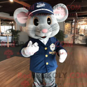 Navy Mouse maskot kostume...