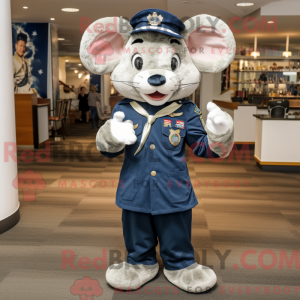 Maskottchenkostüm Navy...