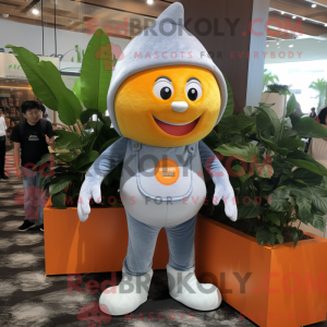Silver Grapefruit mascot...
