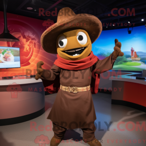 Brown Fajitas mascot...