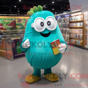 Turquoise Potato mascot...