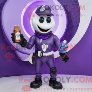 Purple Bottle Of Milk...
