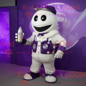 Postava maskota Purple...