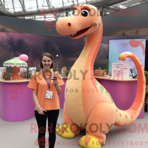 Peach Diplodocus máscara de...
