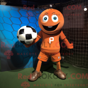 Rust Soccer Goal mascot...