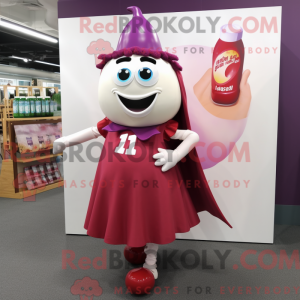 Magenta Bottle Of Milk...