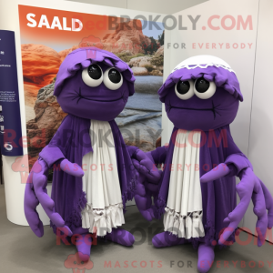 Lavender Crab Cakes mascot...