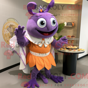 Lavender Crab Cakes mascot...