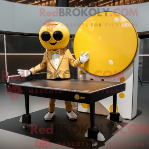 Gold Ping Pong Table...