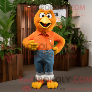 Orange Chicken mascot...