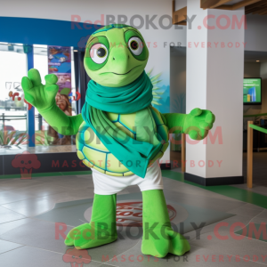 Green Sea Turtle mascot...