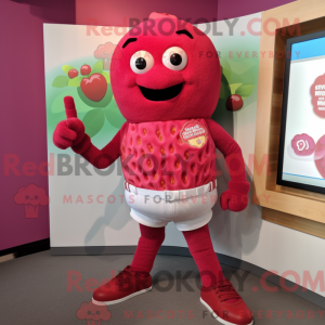 Maskottchenkostüm Rote...