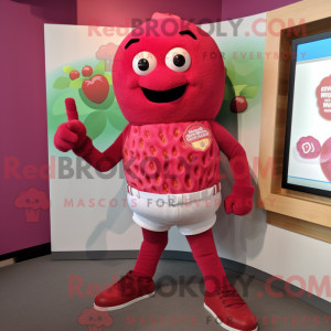 Red Raspberry mascot...