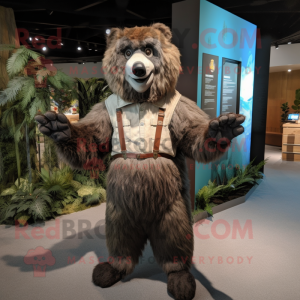  Sloth Bear maskot kostym...