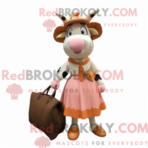 Figura de máscara de vaca...