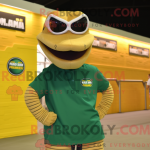 Gold Titanoboa mascot...