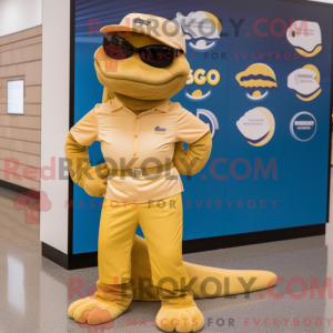Gold Titanoboa mascot...