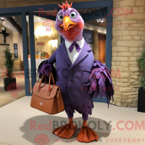 Purple Pheasant mascot...