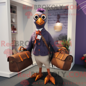 Purple Pheasant mascot...