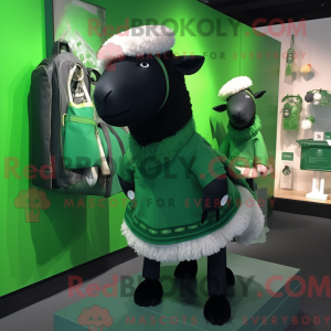 Forest Green Suffolk Sheep...