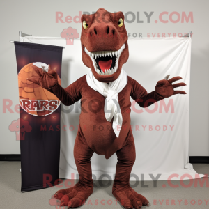 Rust T Rex maskot kostume...