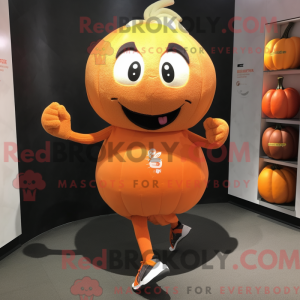 Pumpkin maskot drakt...