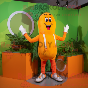 Orange Carrot mascot...