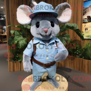 Sky Blue Chinchilla mascot...