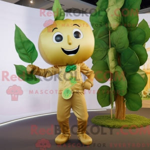 Gold Beanstalk maskot...