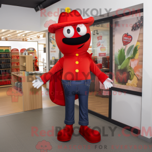 Maskottchenkostüm Red...