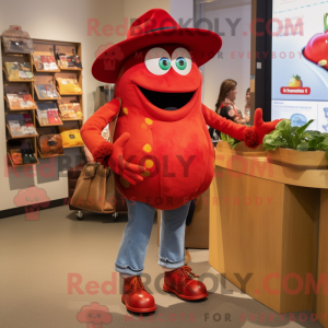 Red Pepper maskot kostyme...