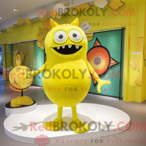 Lemon Yellow Demon mascot...