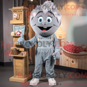 Gray Candy Box mascot...