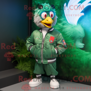 Figura de máscara de galo...