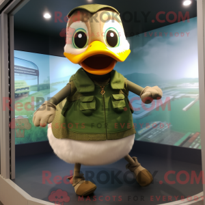 Olive Gosling mascot...