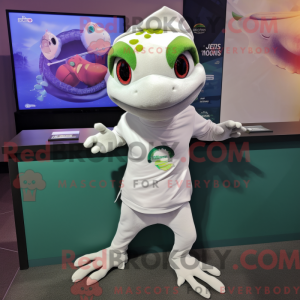 Mascotte de Geckos blancs...