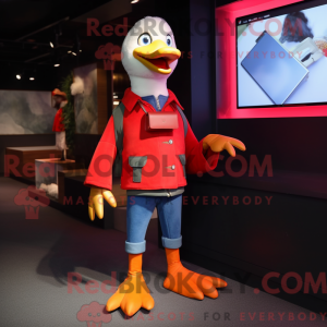 Red Geese Maskottchen...