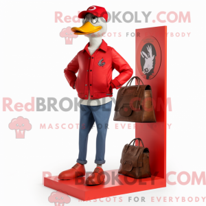 Red Geese Maskottchen...