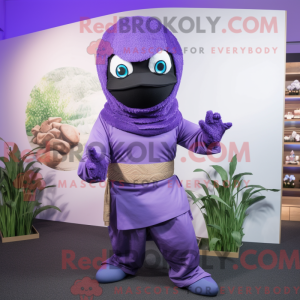 Lavender Ninja mascot...