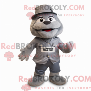 Gray But mascot costume...