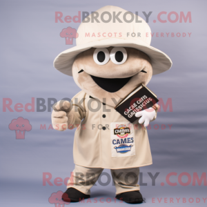 Beige Clam Chowder mascot...